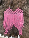 Image of pink princess beaded