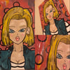 Android 18 on Canvas