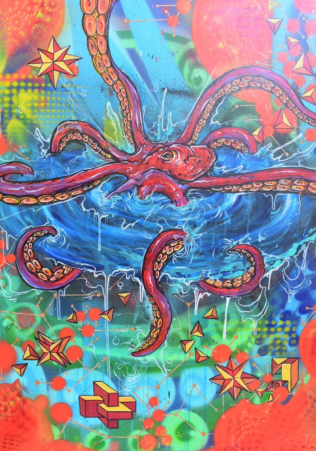 Image of Octo Ka BOOM 30"in x 40"in 1.25W Cotton Wrap