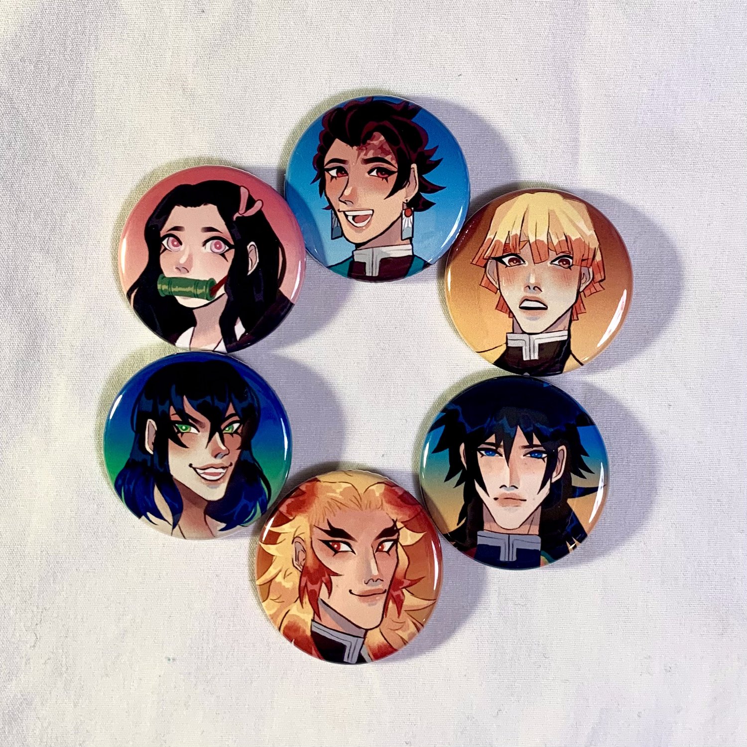 KNY buttons (singles) 