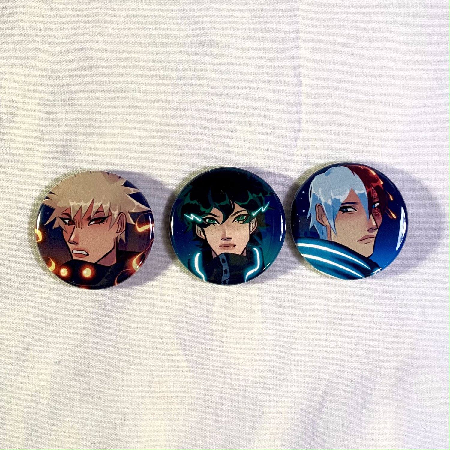 bnha | mha buttons 