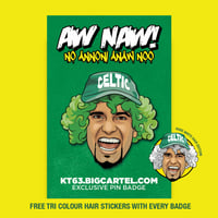 Enrico Annoni Pin Badge Pre-Order *Free Stickers*