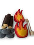 Felt Campfire Playset Image 4