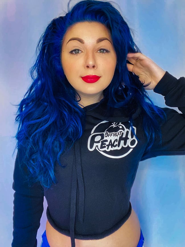 Booty Sweat Crop Hoodie