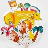 Image 1 of Sticker Pack - Été
