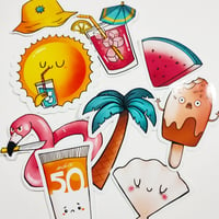 Image 2 of Sticker Pack - Été
