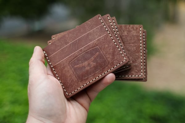 Image of Premium Hand stitched, Leather wallet 
