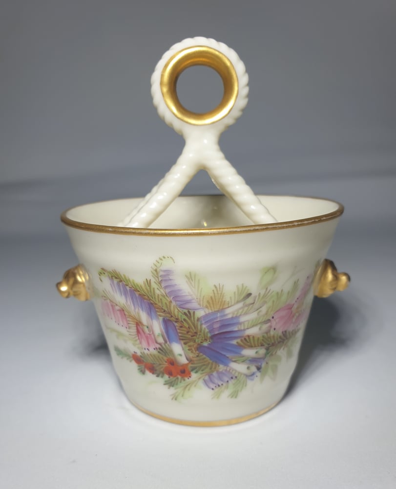 Image of Royal Worcester Bucket Shaped Posy Vase