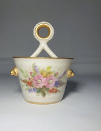 Image 2 of Royal Worcester Bucket Shaped Posy Vase