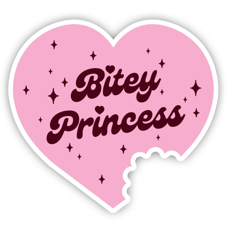 Image of Bitey Princess Sticker
