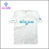 Blue “Wave God” Tee