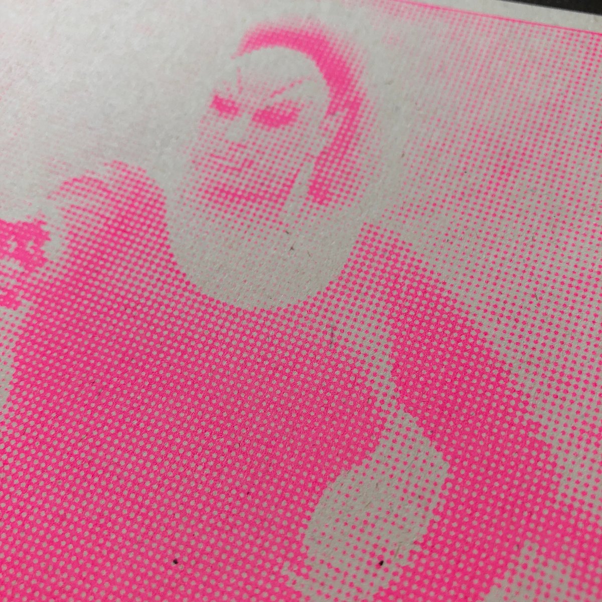 Image of Filth is my politics A3 riso print