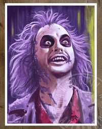 Beetlejuice Art Print (9x12 in.)