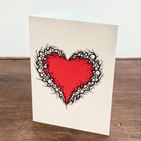 "From The Void With Love" Colour Greeting Card
