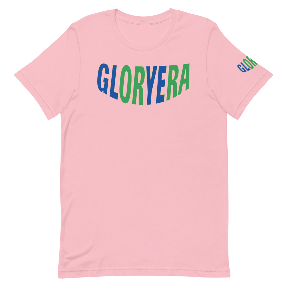 Image of GLORYERA® CREW TEE (PINK/BLUE/GREEN)