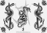 Traditional Snake Flash Sheet 