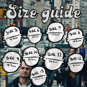 Image of Faces x Sam Ozanne collaborative signet ring.