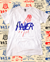 Image 1 of Slayer Baseball Tees