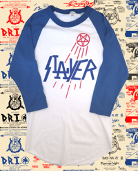 Image 2 of Slayer Baseball Tees