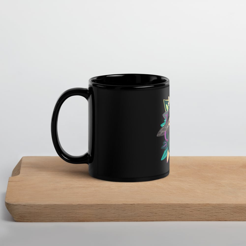 Image of Black Skull Mug