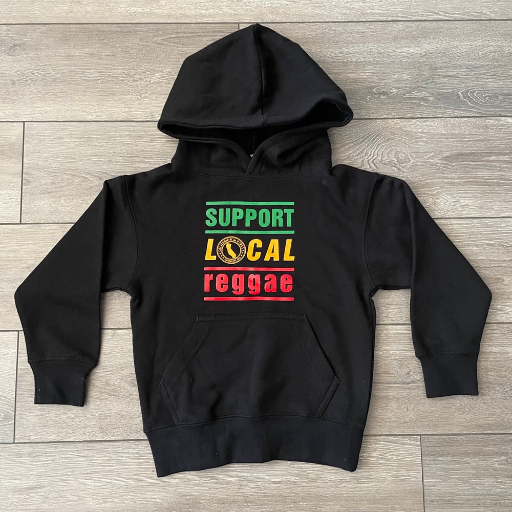 Image of Kids Support Local Reggae Classic Hoodie