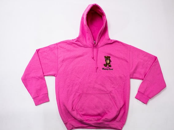 Image of Bubblegum Pink Adult Pull Over Hoodie 