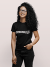 Opinionated T Shirt (Black)