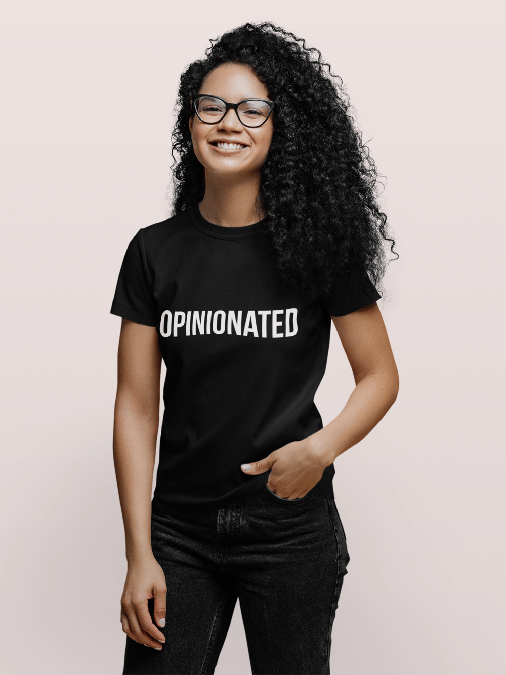 Opinionated T Shirt (Black)