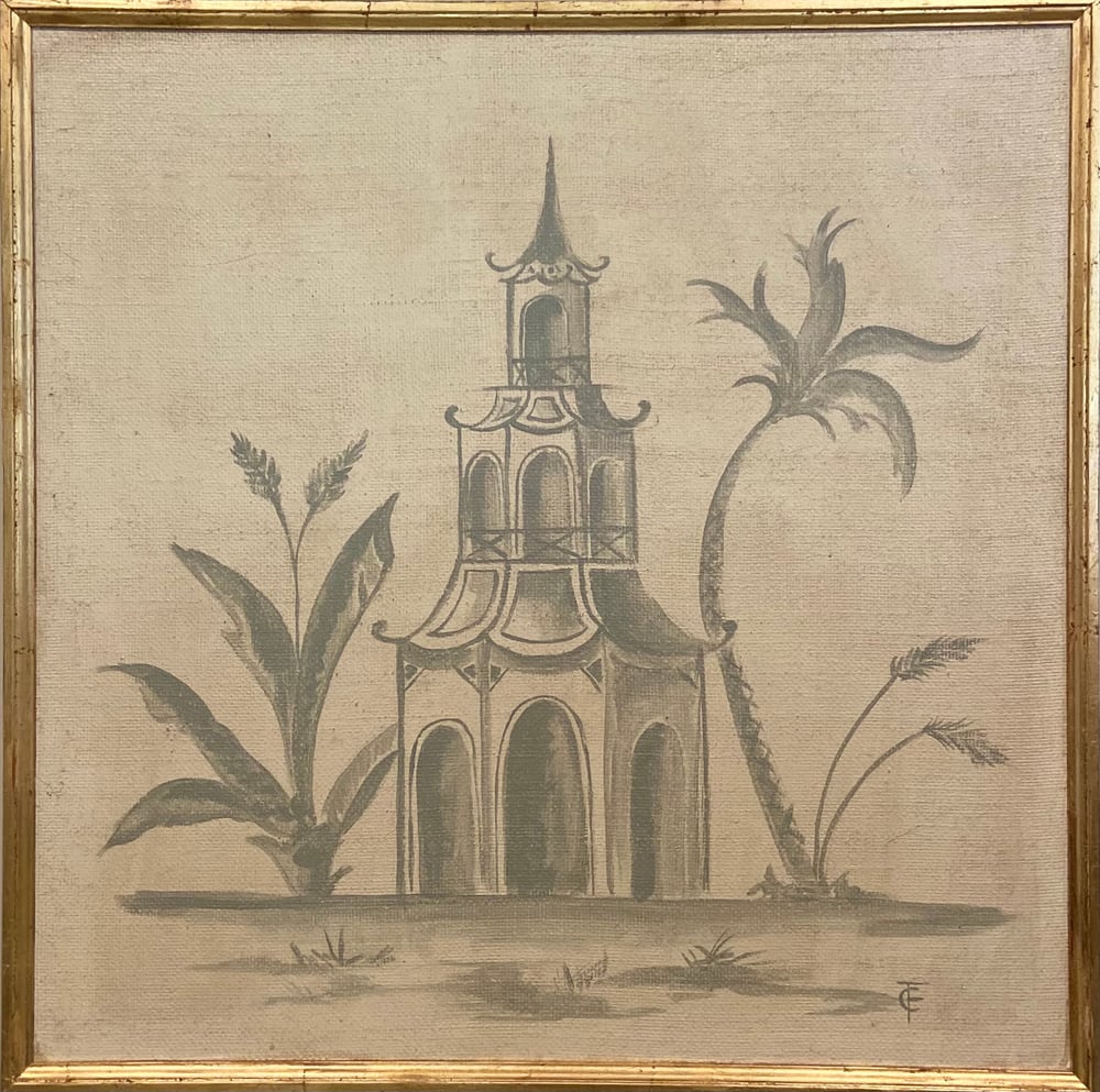 Image of Chinoiserie Panel