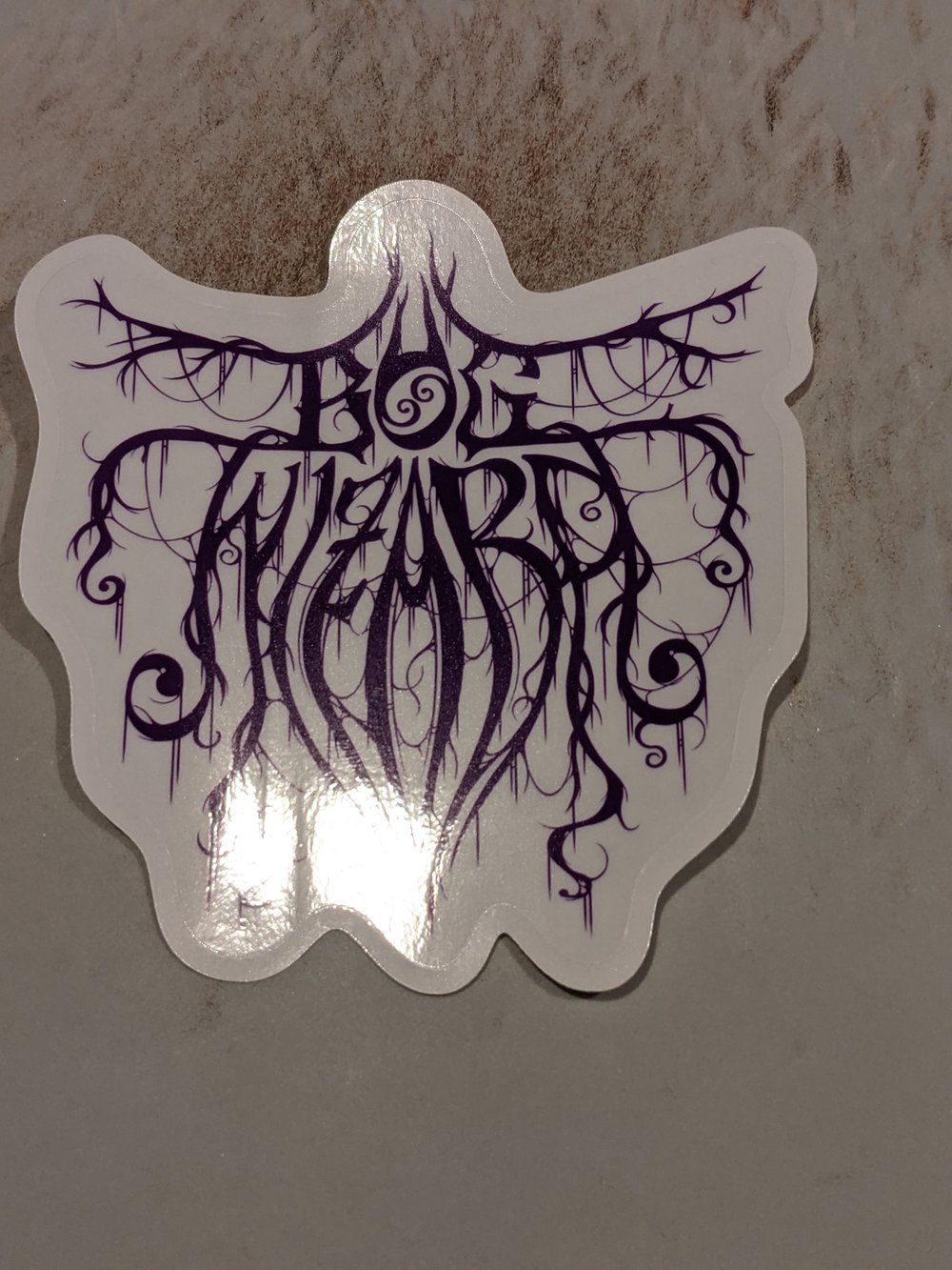 5" Transparent Vinyl Sticker