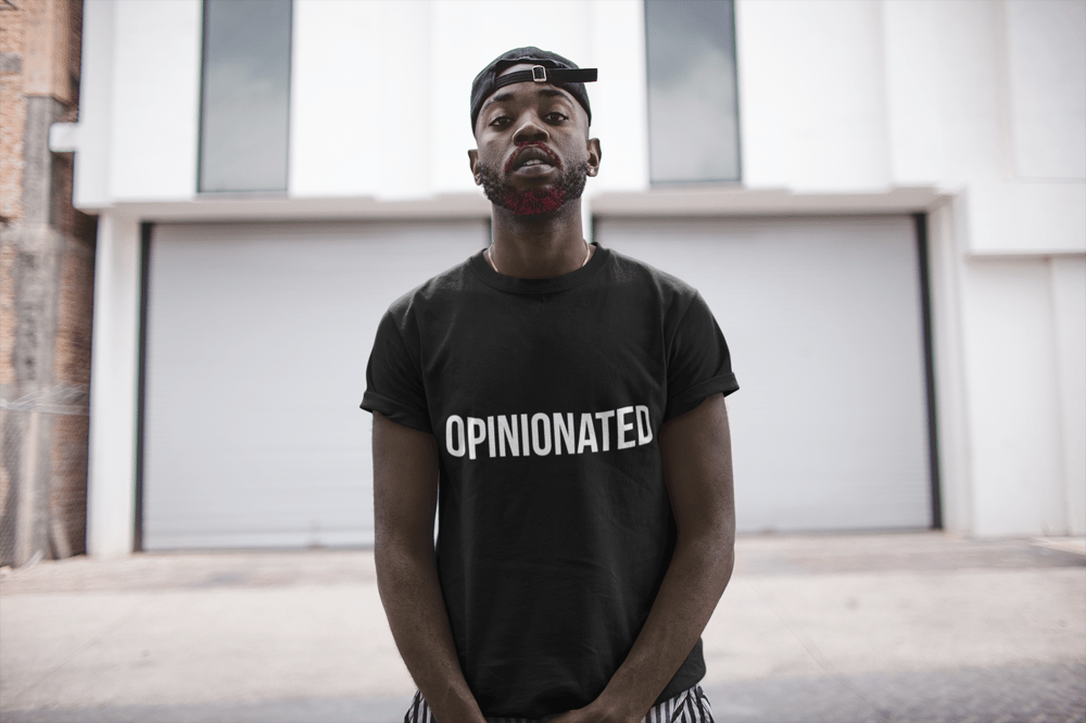 Opinionated T Shirt (Black)