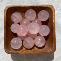 Small Rose Quartz Sphere