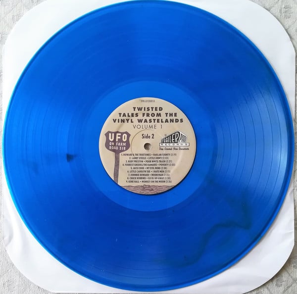 Image of UFO On Farm Road 318 -BLUE Vinyl LP RSD  Translucent Blue Vinyl