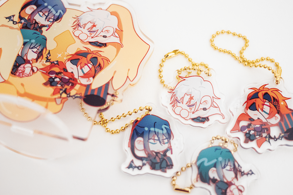 Image of D.Gray-man Charms + Stand
