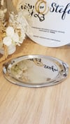 Modern Oval Stainless Steel Tray