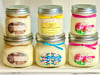 8oz Mason Jar Wooden Wick Soy Candles