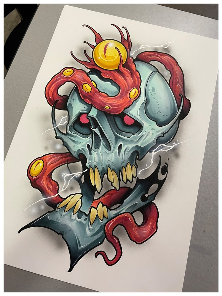 Image of All-seeing Skull Noodle