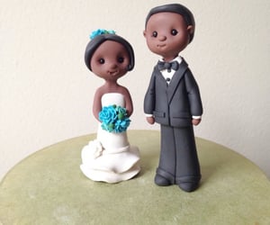 Image of Custom Couple Wedding Cake Topper