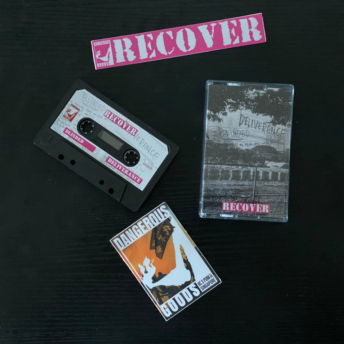 Image of RECOVER promo EP on Cassette