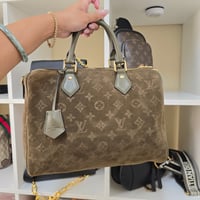 Image 3 of Olive Green 🫒 Suede Handbag