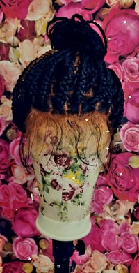 360 lace braided wig