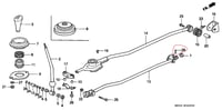 New OEM Honda B-series D-series 5 Speed Shift Linkage Spring Pin 