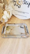 Glam Stainless Steel Tray 