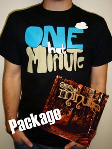 Image of NEW!! CD/BUBBLE STRIPE TEE PACKAGE!!