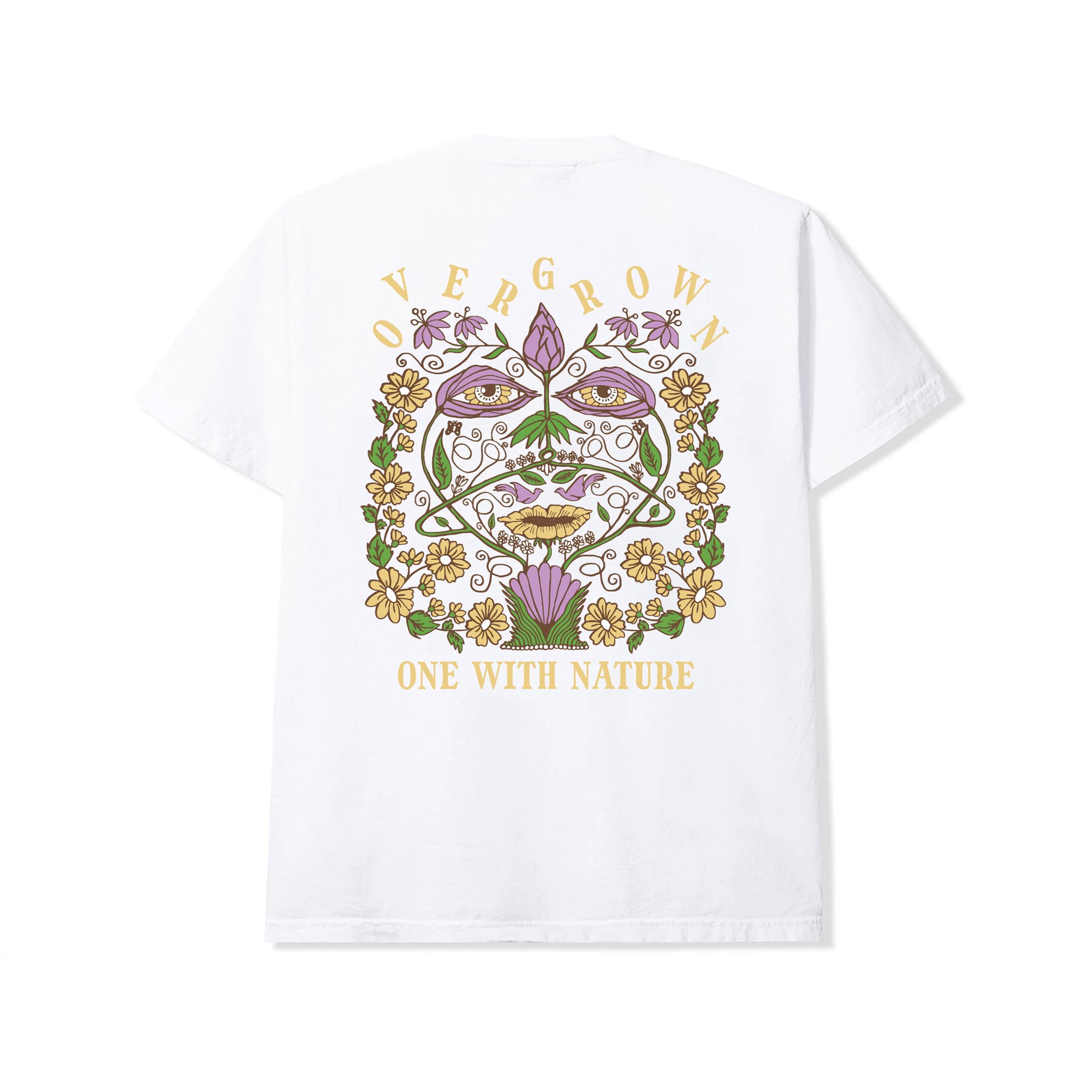 ONE NATURE' TEE IN WHITE Overgrown.Co