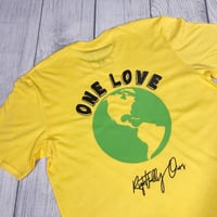 Image 1 of One Love T-Shirt Yellow
