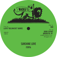 Image 1 of Itopia - Sunshine Love / Keep a Rocking / Get Over 12" (Wackie's)