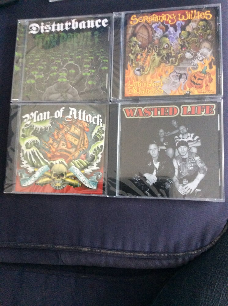 Image of Dirty Old Man Records cd job lot 3 (price post paid in UK)