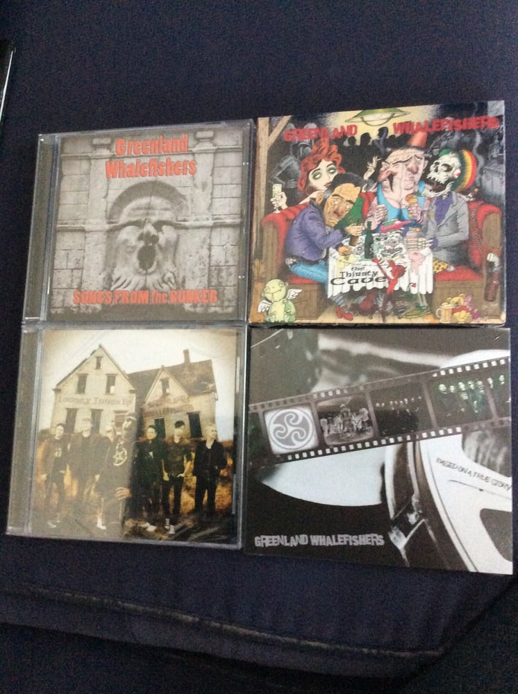 Image of Dirty Old Man Records cd job lot 4 (price post paid in UK)