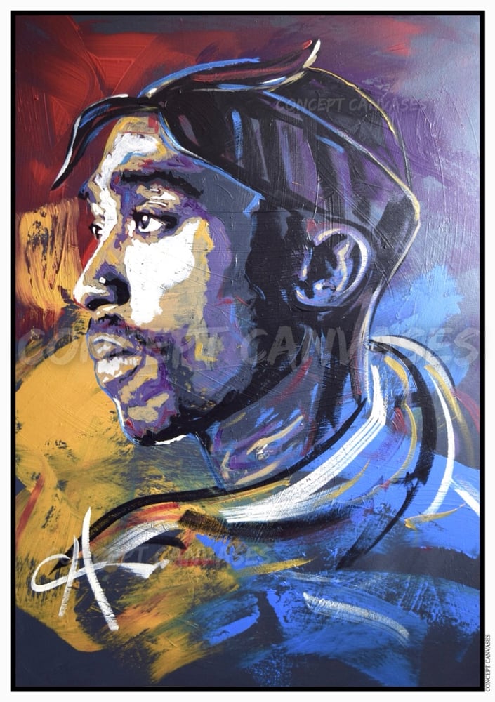 Image of Tupac ‘The Realist’ A3 Print